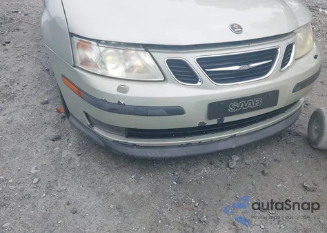 2007 Saab 9-3 Aero из США, поврежденный, VIN YS3FH41U071010200